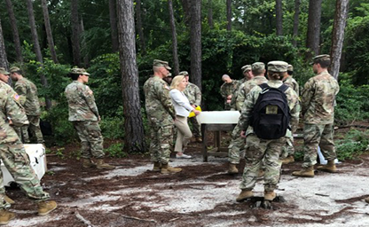 Secretary of the Army Observes Confidence Performance Course at Fort Jackson