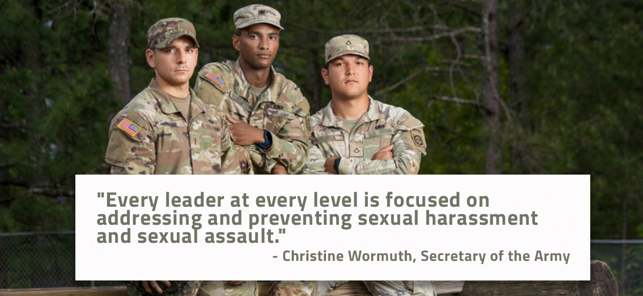 The Sexual Harassment/Assault Response and Prevention (SHARP) Program Office directs the Army’s efforts in the prevention of and response to sexual harassment, sexual assault, and associated retaliatory behaviors. It integrates Army SHARP policy and ensures effective communications with internal and external stakeholders